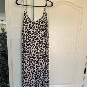 Animal Print Maxi Dress